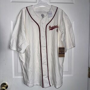 NCAA Arkansas Razorbacks Button Shirt Men's Large